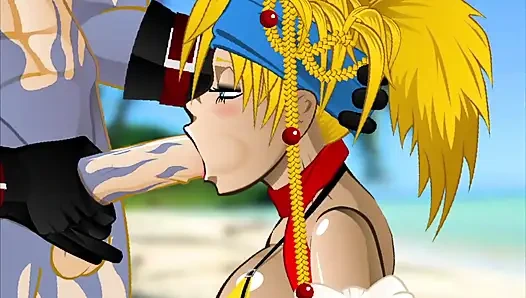 Son oral seks kızı gırtlağına kadar sert sikiyor