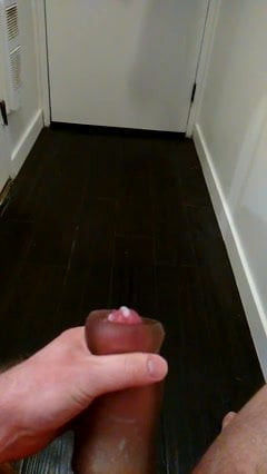 Thick Cumshot with Toy