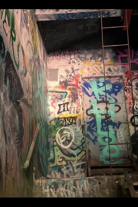 Trans Girl Public Fucking of a Trans Man in an Abandoned Powerplant