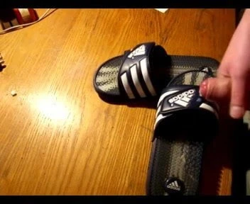 Cum on my girlfriends adidas shoes