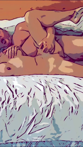 Ikonický okamžik z "Umělecké intimity s více orgasmy"