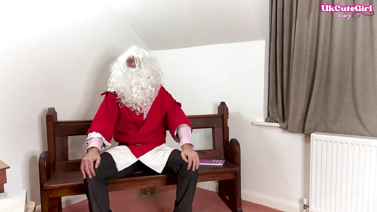 Festive Spanking Sat on Santa’s Lap & Left with a Red Bottom