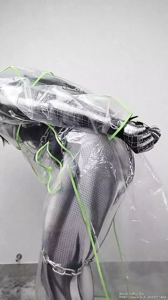 NANA Zentai and rainwear get orgasm