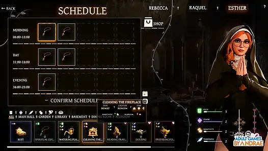 Sisters in Sin Gameplay Part 4 - The Basement Mystery and Raquel's Temptation