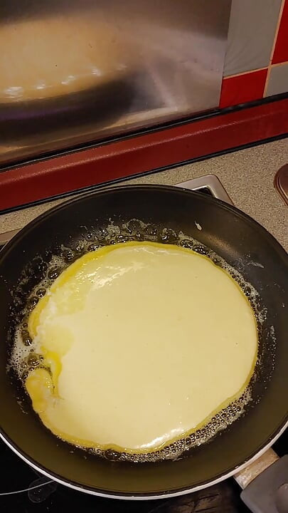 Fag slave cooks pancakes with own piss and eats them