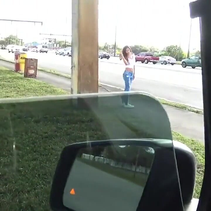 Sexy Busty MILF Alexa Vega Gets Picked up at a Gas Station by Rich Guy Teddy Tarantino