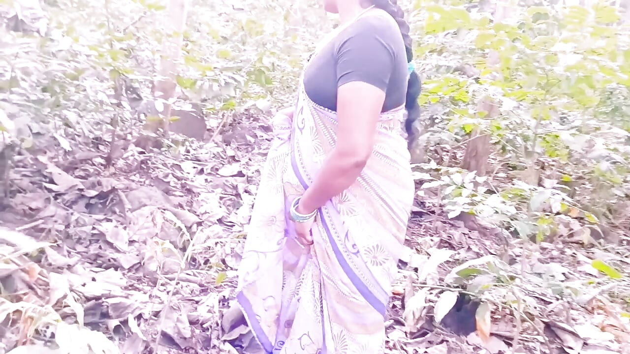 Stepmom and stepson outdoor fucking in jungle. Telugu dirty talks.