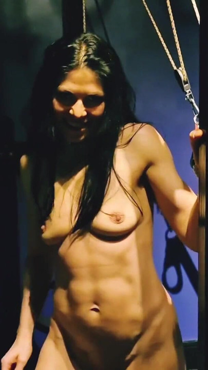 Iconic moment from "Naked stretching"