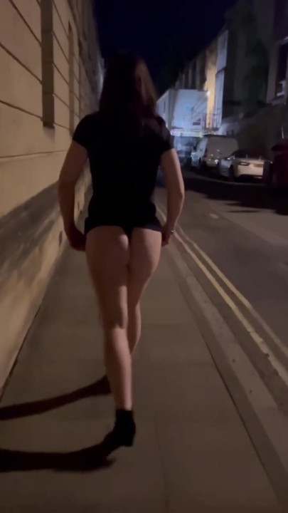 Public flashing street walking | Clip 1
