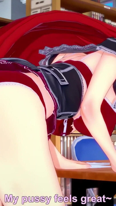도서관에서의 Rias Gremory 섹스 - DXD NTR 광기 시리즈 | 클리 3