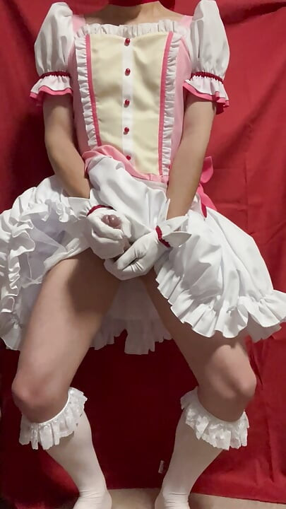 [Crossdressing] Madoka Magica Madoka Kaname Mastürbasyon