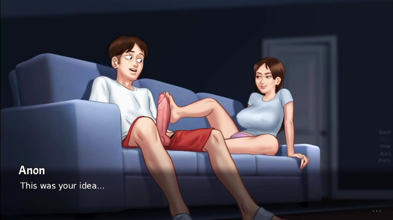 StepBrother caught while masterbate big dick sex
