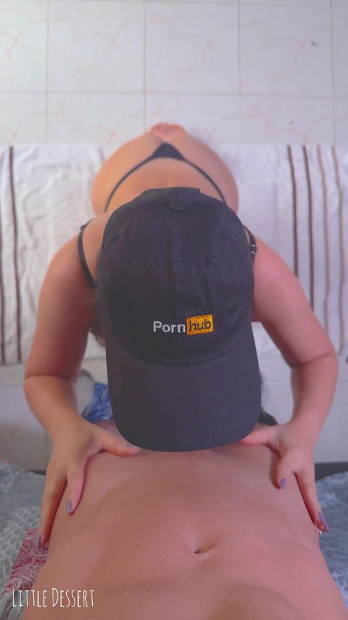 Gorgeous Tanned Latina: Sloppy BBC Blowjob Skills | Clip 2