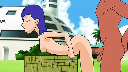 Bulma with Vegueta, Dragon Ball Z