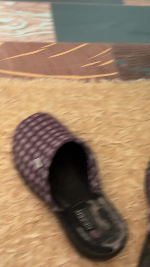Earl Smile Dark Brown Ribbed Socks Fetish - Bedroom Solo | Clip 2