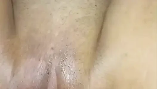 Mengisap shell dan close-up