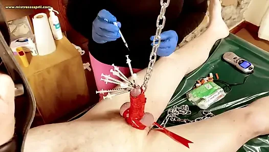 Dominatrix sahibe April - porcupine yarak aiotr