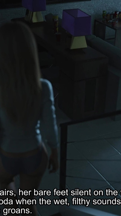 En fru och styvmor riktig jävla Ellie fångar Christen suger Dyls kuk och kan inte tro hur pervers Ellie är