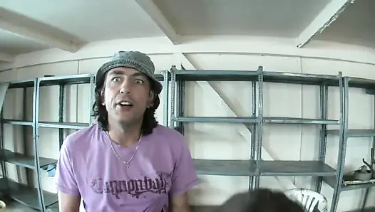 Blonde Toy Pounded and Ball Sucked by Guys