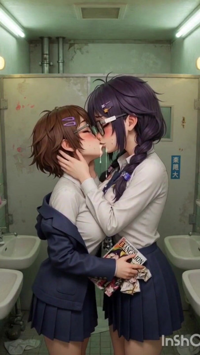 Schoolgirl Kissing Cosplay Anime compilation | Clip 1