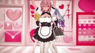 Video tarian seksi gadis anime mmd r-18 276