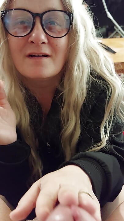 Naughty girl smokes a cigar and sucks dad's cock, swallowing all the cum