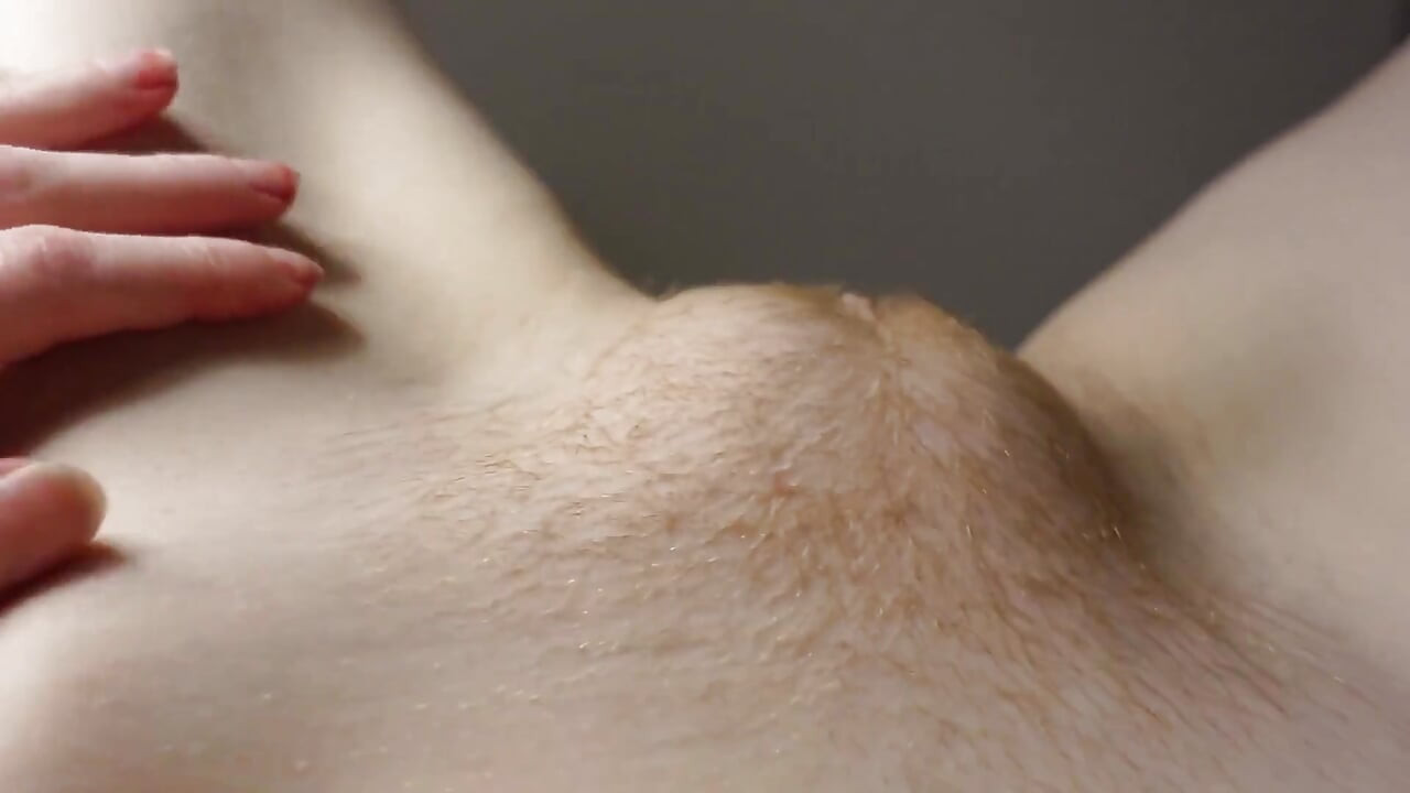 Massaging My Big Hairy Mound