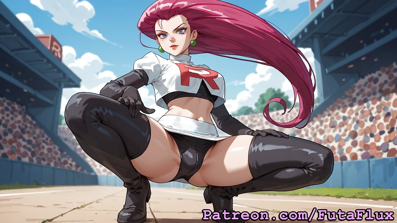 Futanari Jessie iz Pokemona