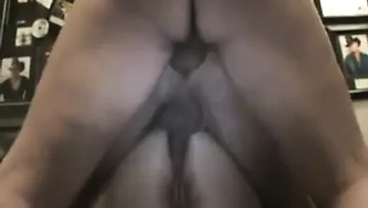 Бисексуальный ММЖ-анальный трах с цепочкой