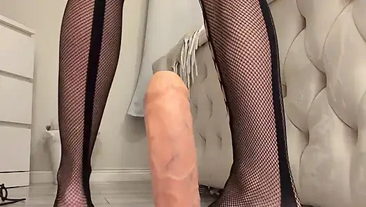 On holiday dildo play