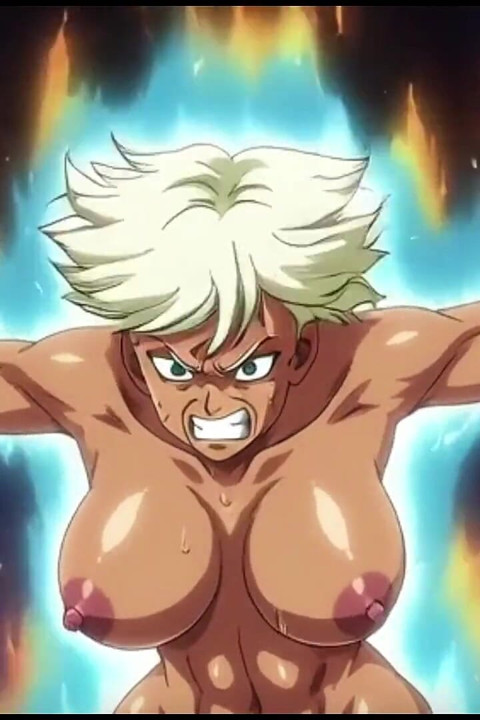 Ai Made Anime Scenes with Topless Women