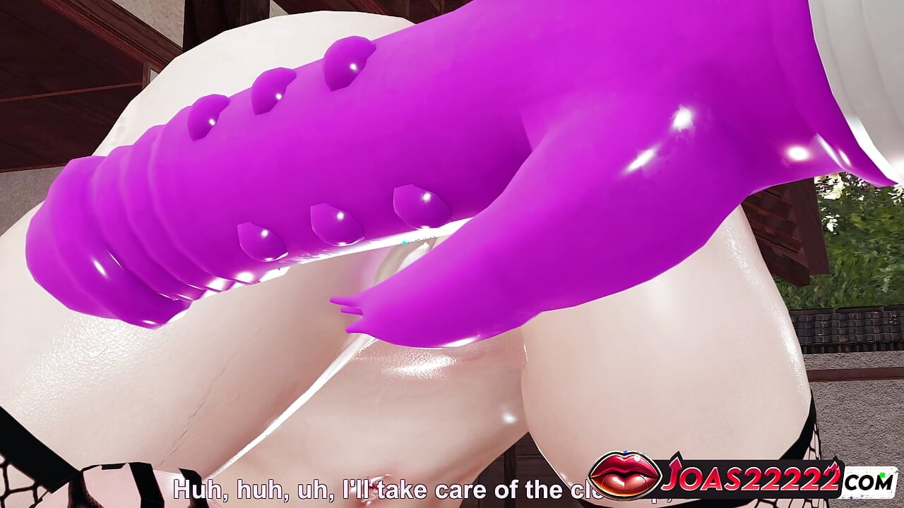 Rule34 Konatsu Stockings 3D Animation - Big Tits Nipples Play Moans, Tight Pussy Fingering, Vibrator Squirt