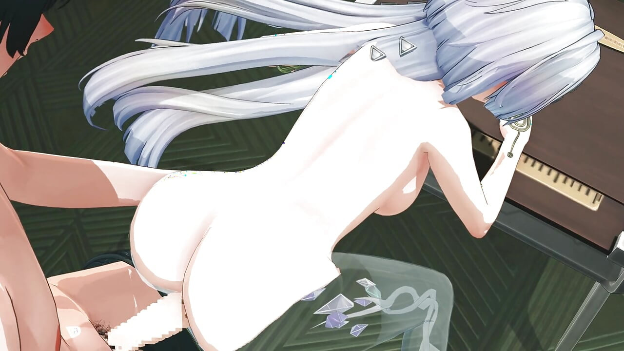 Ürküyen dalgalar - mornye tutkulu seks sahnesi - 3 boyutlu hentai animasyon