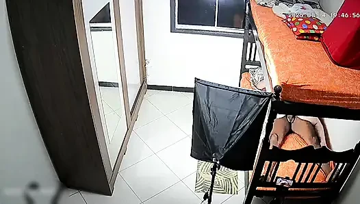 MONITORING CAMERA CAUGHT STUCK WITH BOSS DURING WORK HOURS
