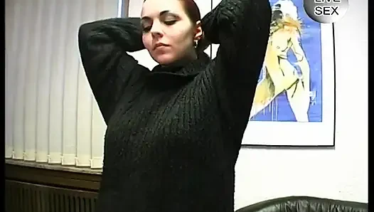 Euro-MILF und ihr erstes porno-casting
