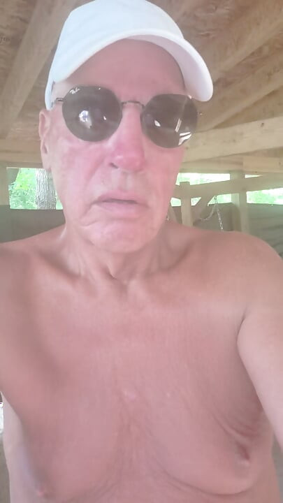 Hot and naked on my swing with a hot gay cock.