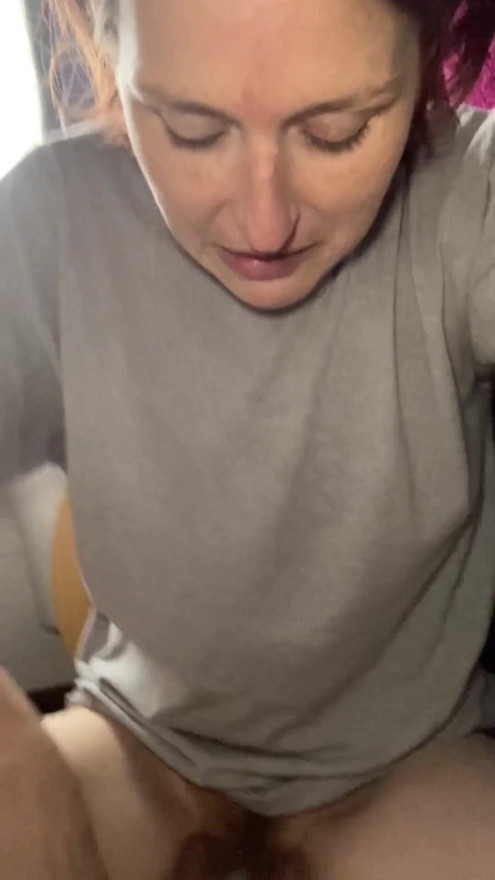 Mommy couldn't make it to the loo in time, be a good boy and come clean up this mess | Clip 1