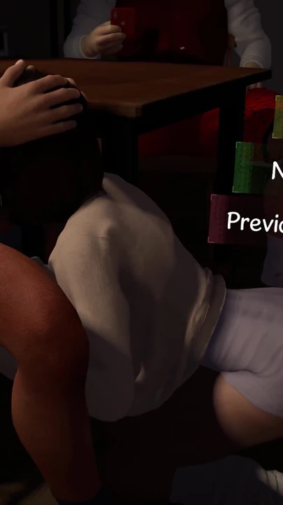 Thrilling moment from "NTR - My best friend's slutty lover sucked my cock"