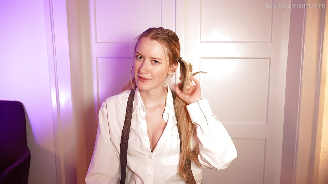 Nerdy College Girl Wants You In The School Bus - ASMR Roleplay