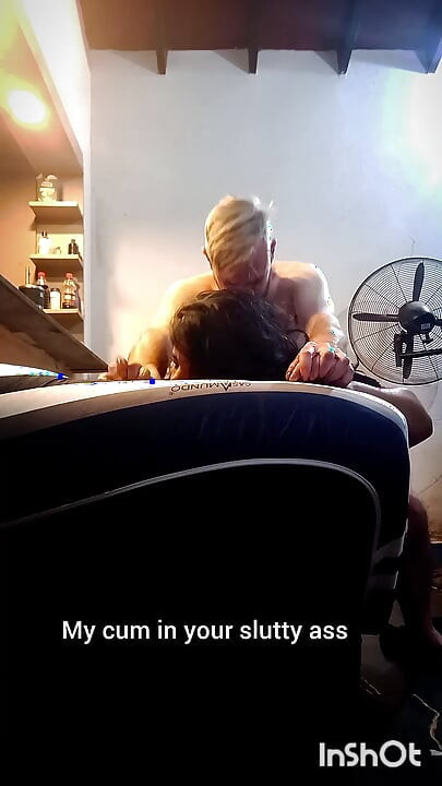 Latina milf mercilessly anal fucked