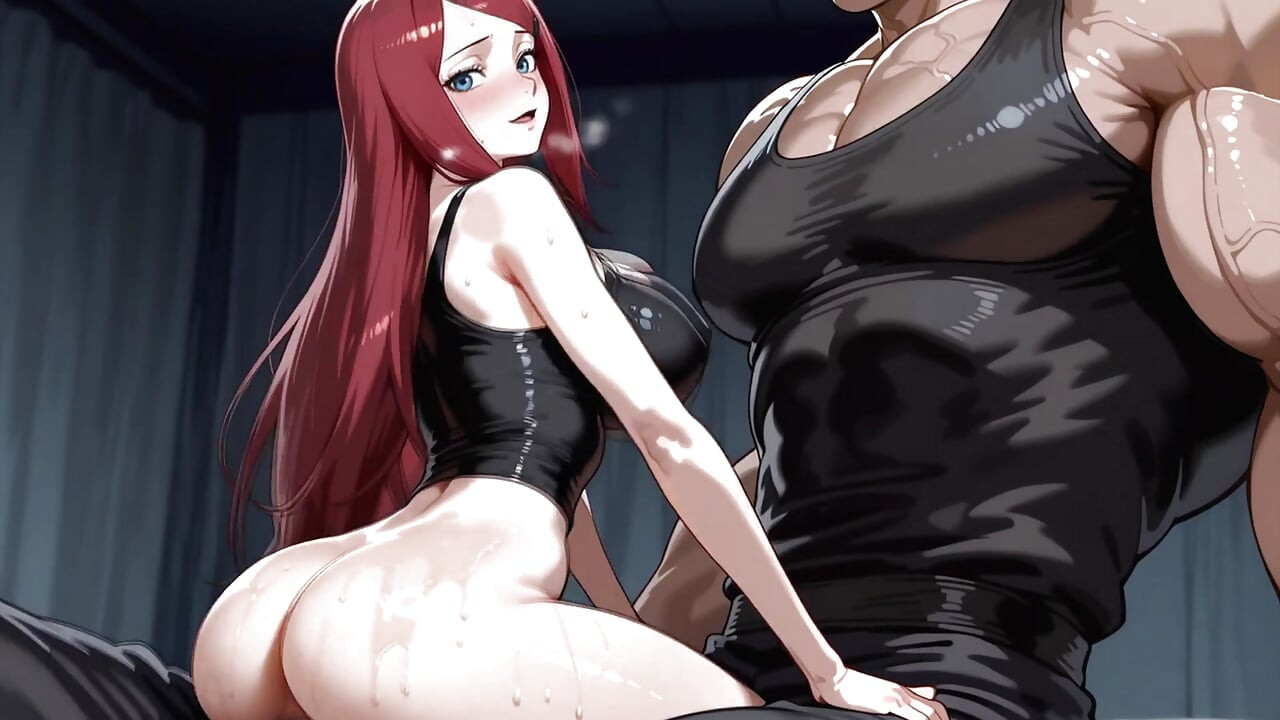 Yujiro (Baki) x Kushina (Naruto)
