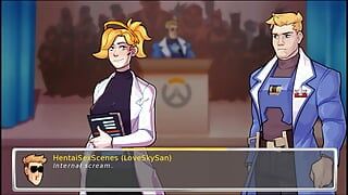 Academy 34 Overwatch (Young & Naughty) - Part 1 Meeting Sexy Babes By HentaiSexScenes
