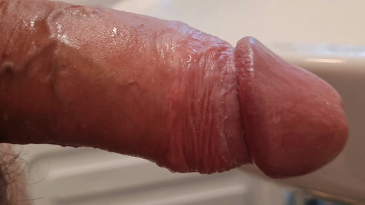 Close-Up Hard Cock & Slow-Mo Cumshot