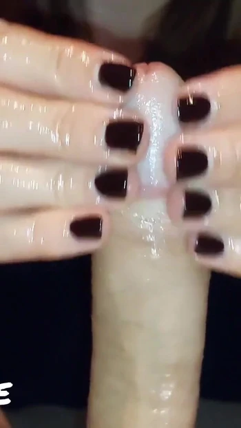 Unforgettable moment from "From Soft To Hard. A Sensual Handjob (Milking-time)"