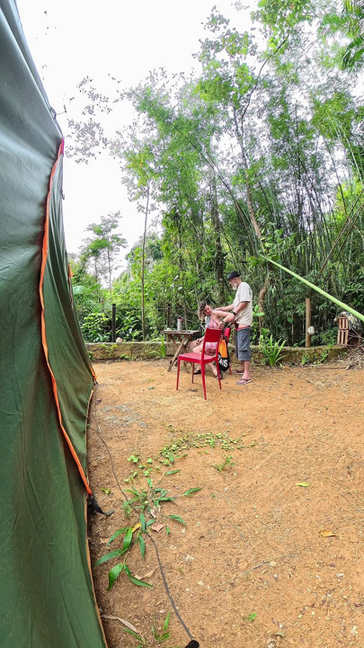 Strangers Having Sex at a Public Campsite.