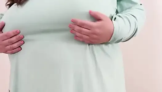 İri güzel kadın solo