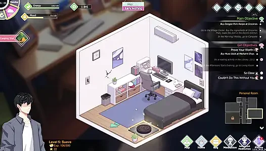 Happay student part 4! Was trying to fuck girls hard but this episide only grind