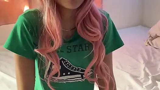 I Model My Stepbrother My Bathing Suit and He Kisses My Hot Vagina