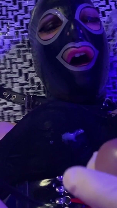 SISSY slut CUMS while PEGGING after GOLDEN SHOWER | Clip 2