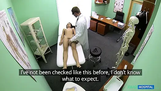 Student Gets a Full Body Checkup and a Creampie Surprise